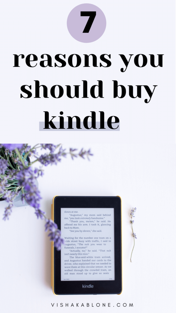 Why you should buy kindle 