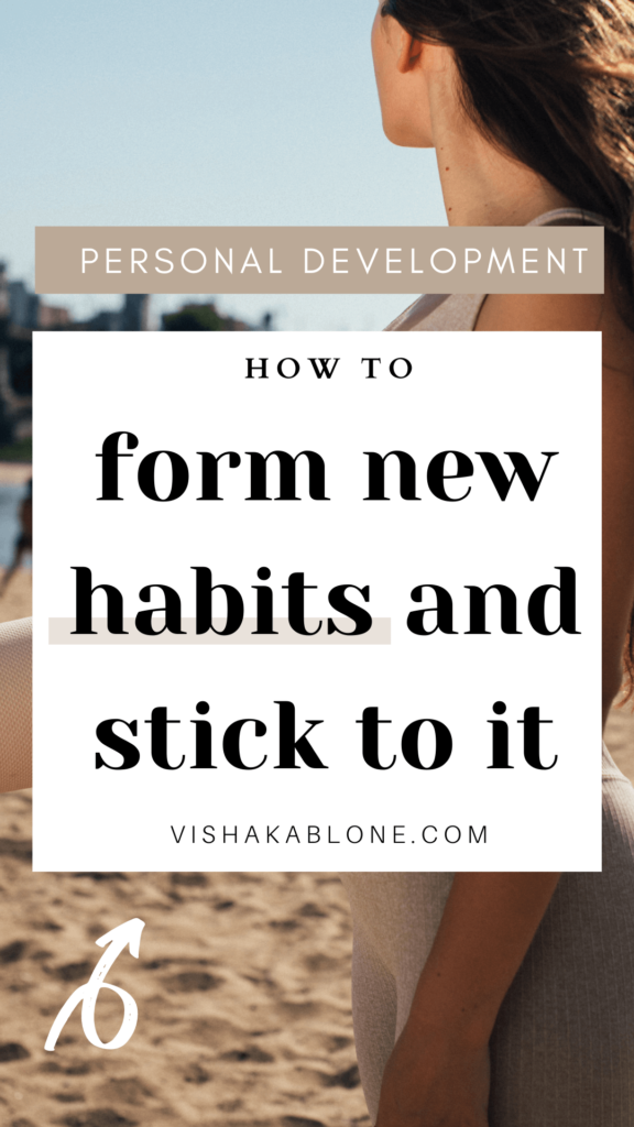 how to form new habits that stick