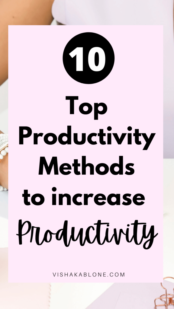 Top productivity methods from experts 