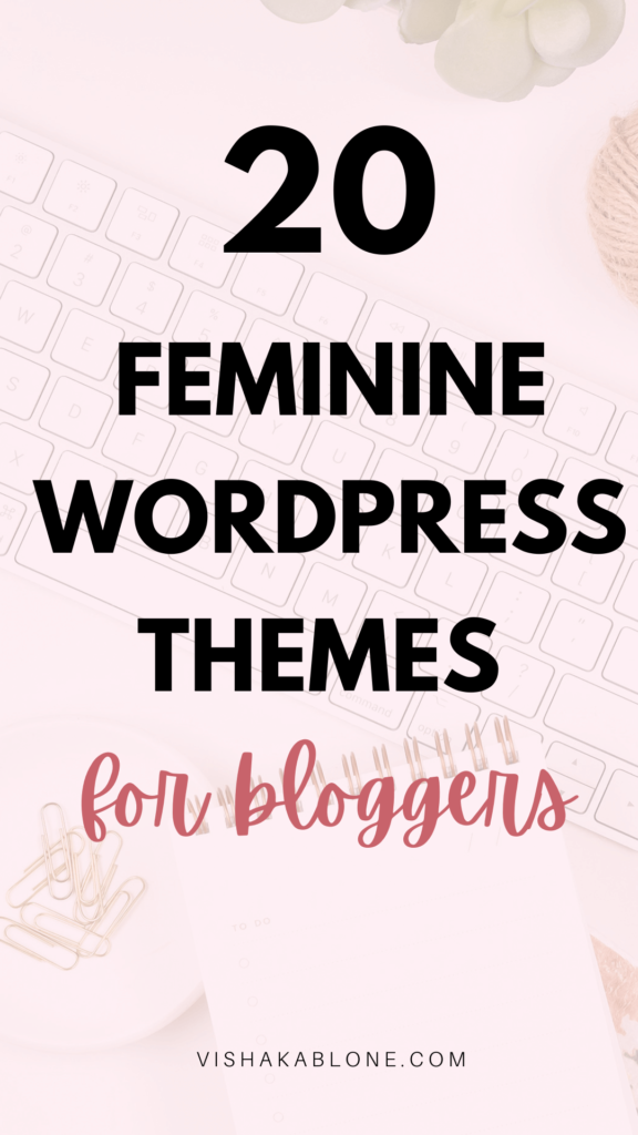 20 feminine wordpress themes for bloggers 