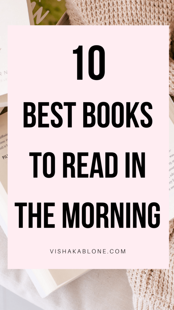 Books to read in your morning routine 