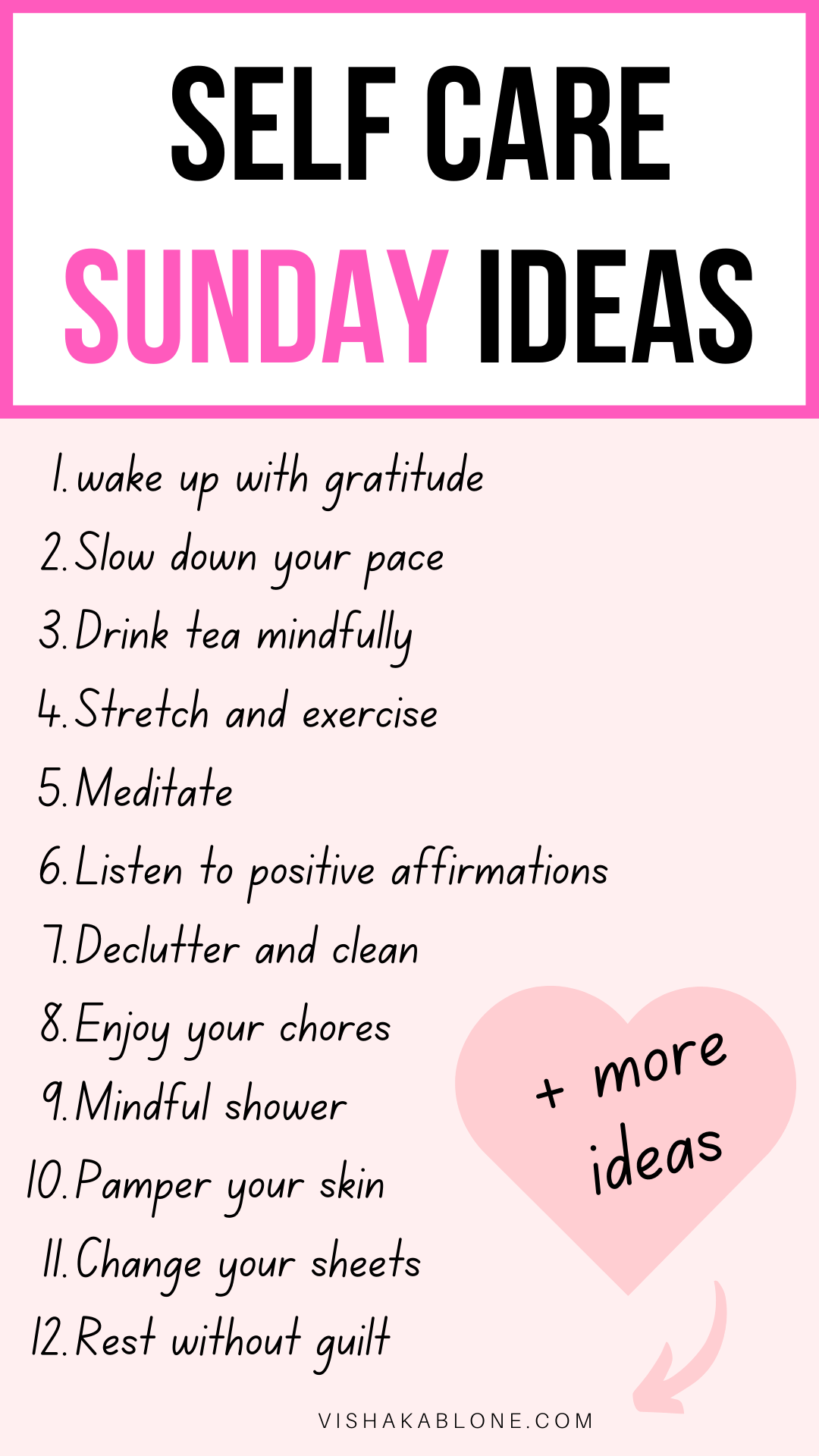 30 Self Care Sunday Ideas you will absolutely love - Vishaka Blone