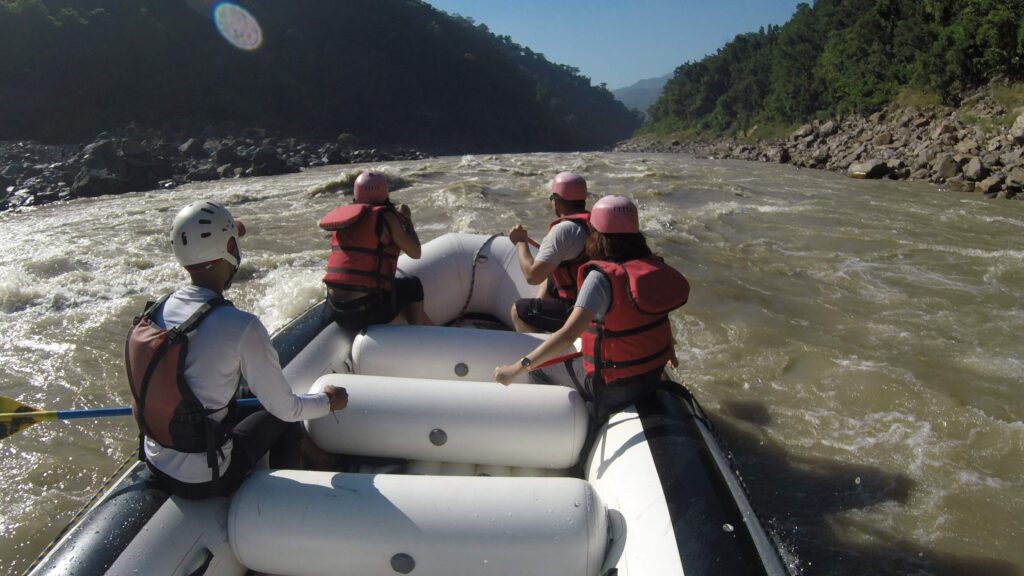 River rafting in rishikesh 