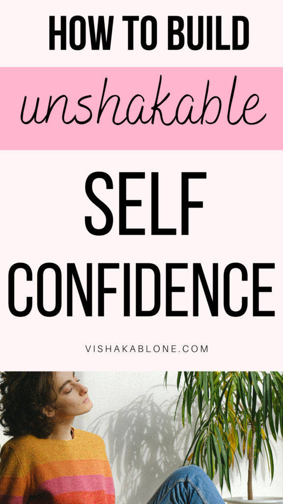 How to build self confidence 