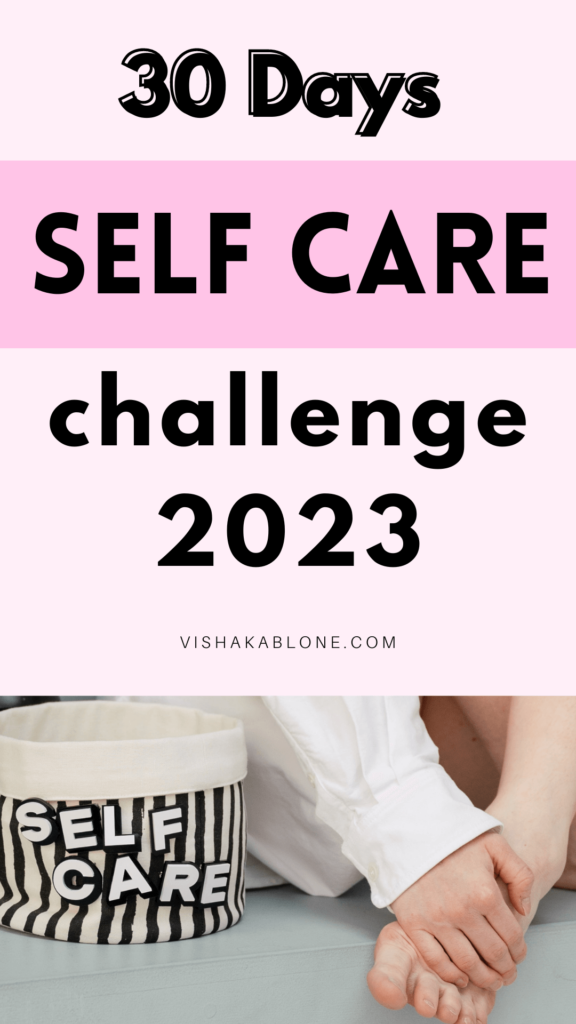 30 days self care challenge 