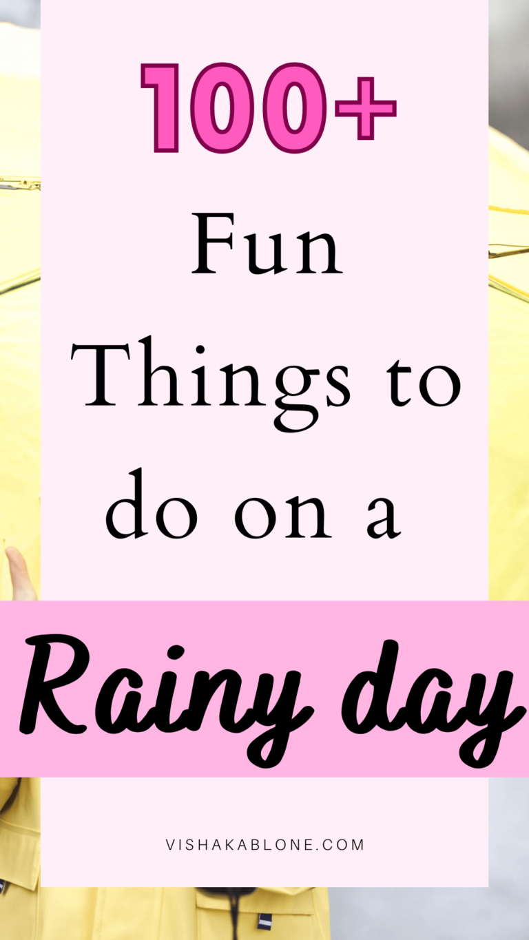 100+ Things to do on a rainy day (for adults) - Vishaka Blone