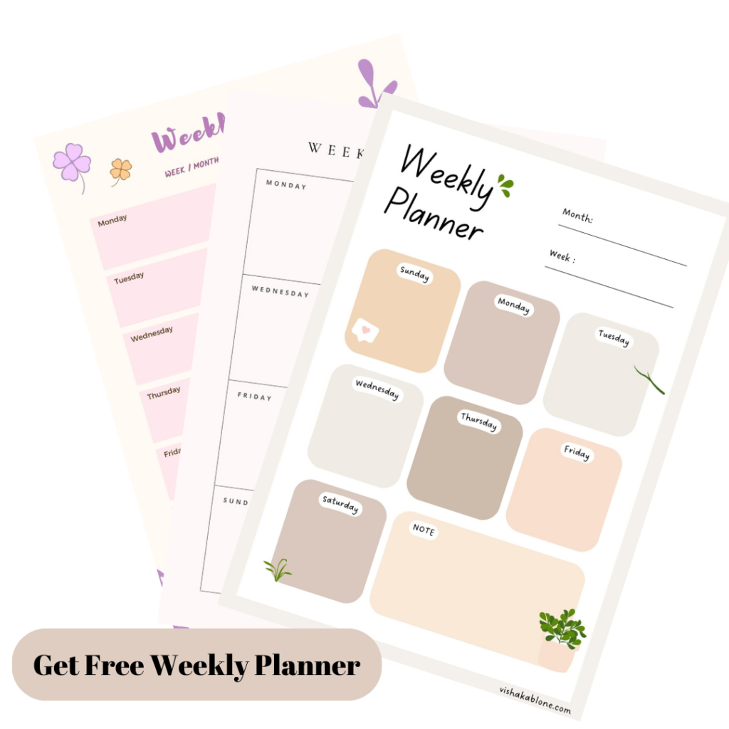 weekly planner