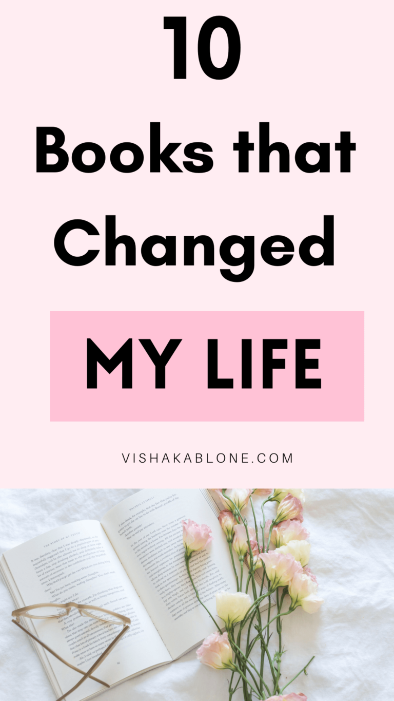 10 Books That Changed My Life - Vishaka Blone