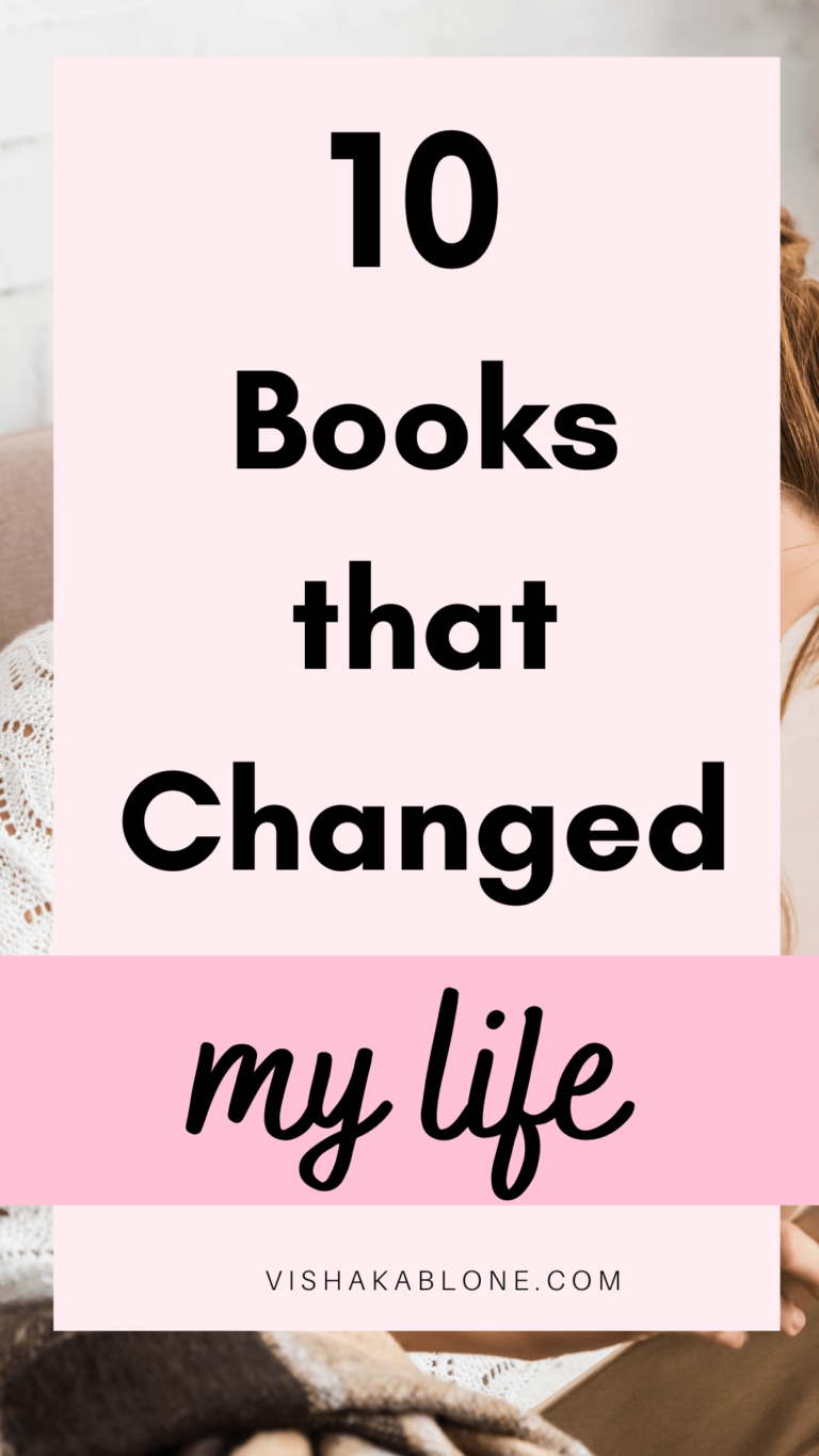 10 Books That Changed My Life Vishaka Blone