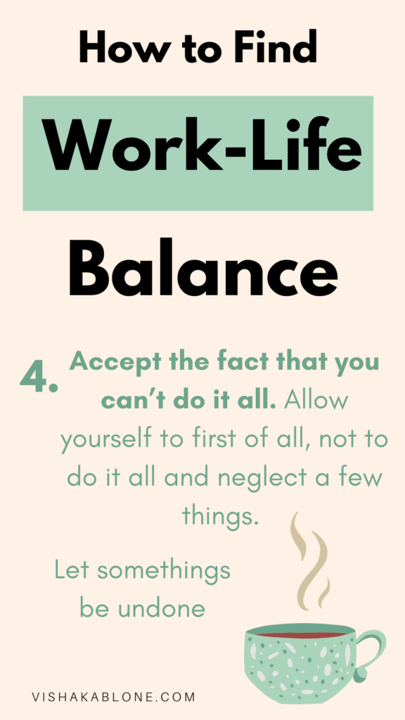 How to find work-life balance