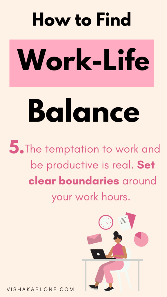 How to find work-life balance