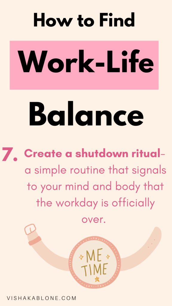 How to find work-life balance