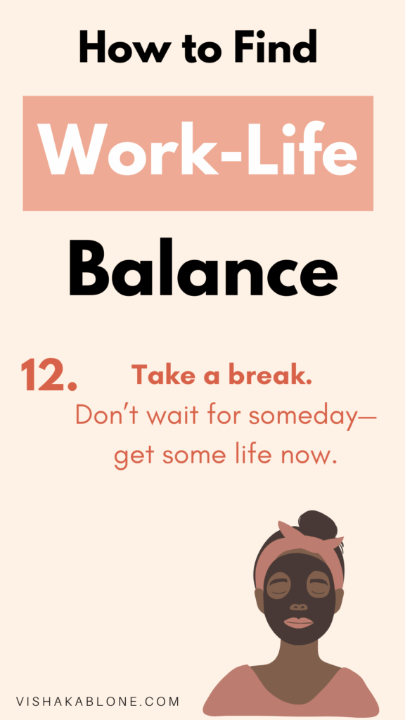How to find work-life balance