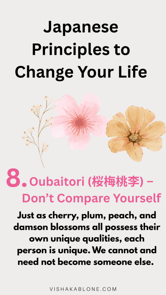 Japanese Principles- Oibaitori