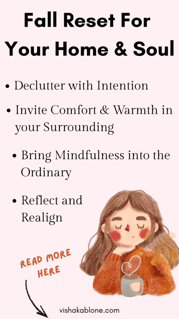 fall reset for your home and soul - fall reset ideas for a calm home and soul
