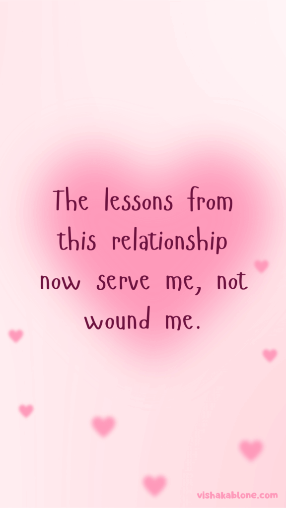 healing affirmations after breakup