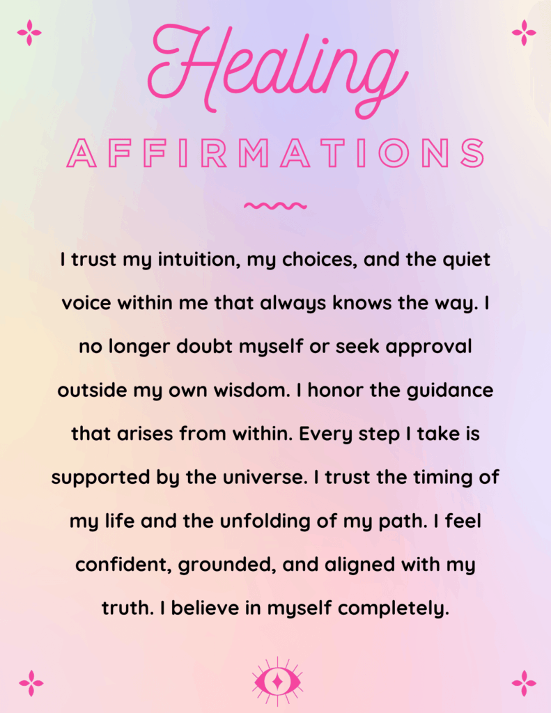 healing affirmations by louis hay