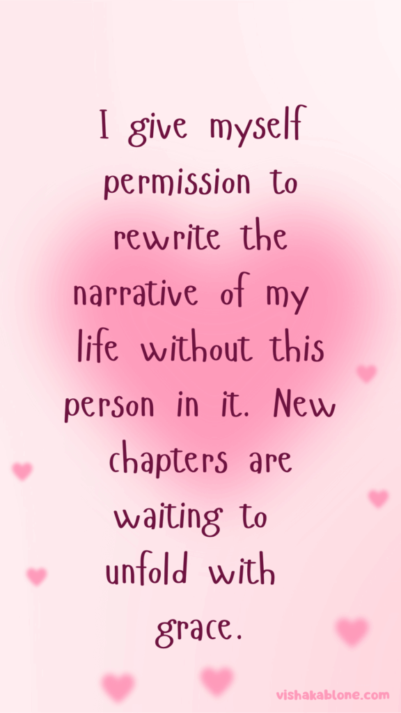 healing affirmations after breakup