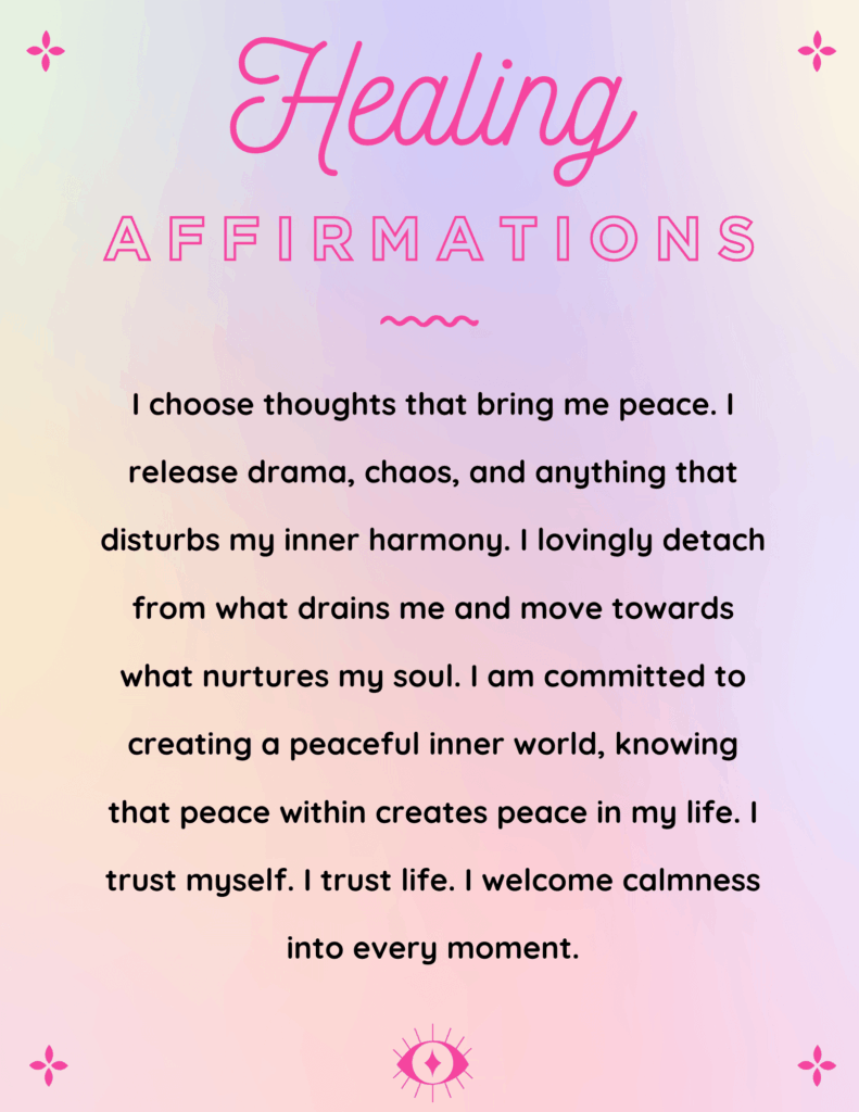 healing affirmations by louis hay