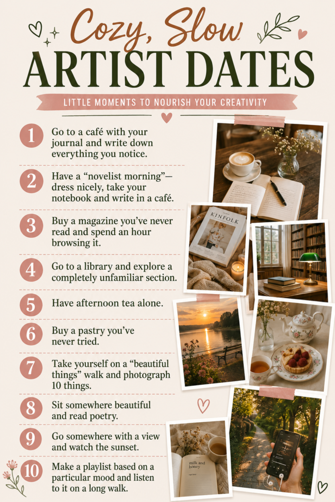 Cozy Slow Artists date 
